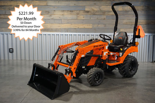 1022H - 10 SERIES, 22HP W/ 100 LOADER