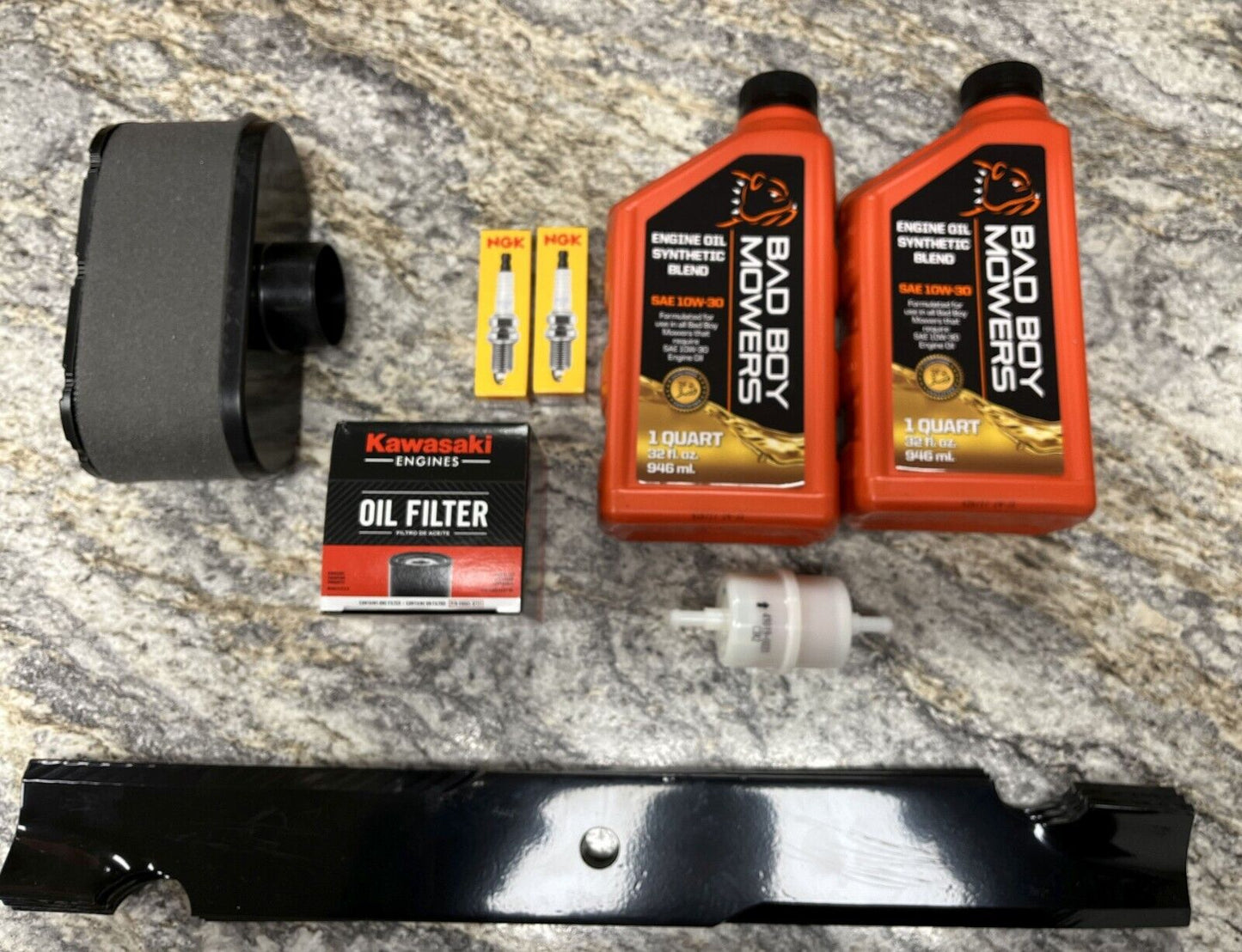 Bad Boy Mower Kawasaki FR & FS Service Kit W/Blades Fits ZT Elite/Maverick 60"
