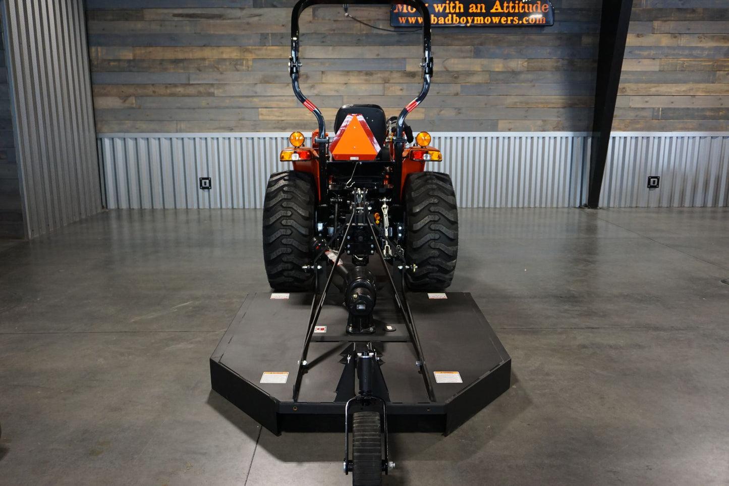 4025H Essentials Package Tractor, Loader, Bucket, 5' Brush Cutter, 42" Pallet Forks