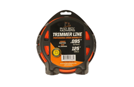 Bad Boy 088-7630-00 CRIMP ORANGE TRIMMER LINE .095" X 125'(WITH CUTTER)