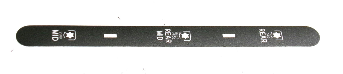 Bad Boy 11619100010 LABEL , PTO SELECT LEVER