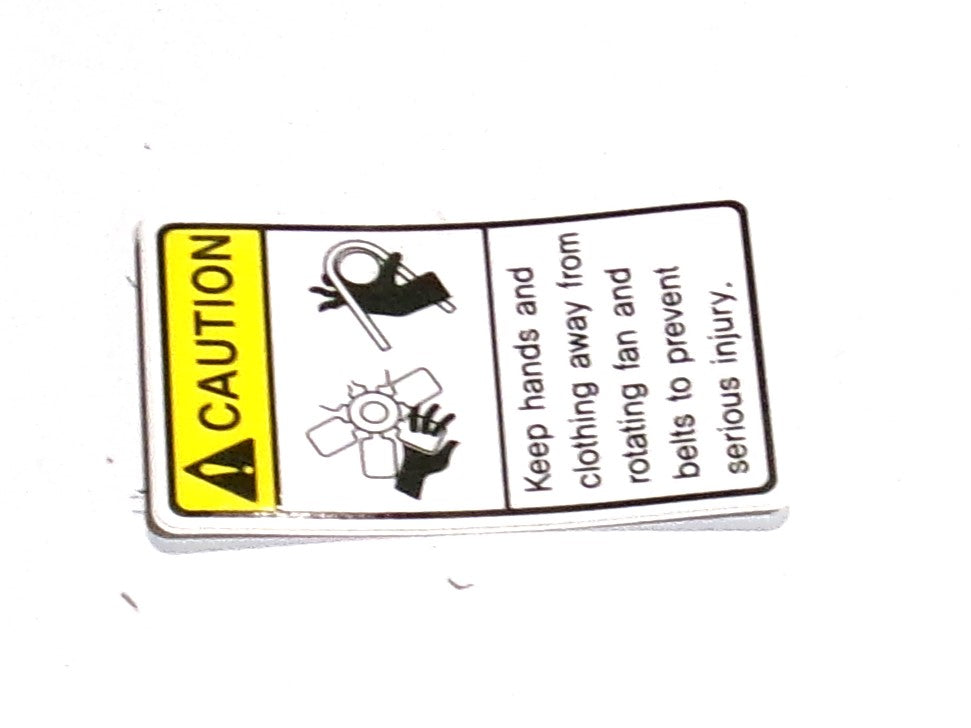 Bad Boy 12009100120 LABEL , CAUTION FAN