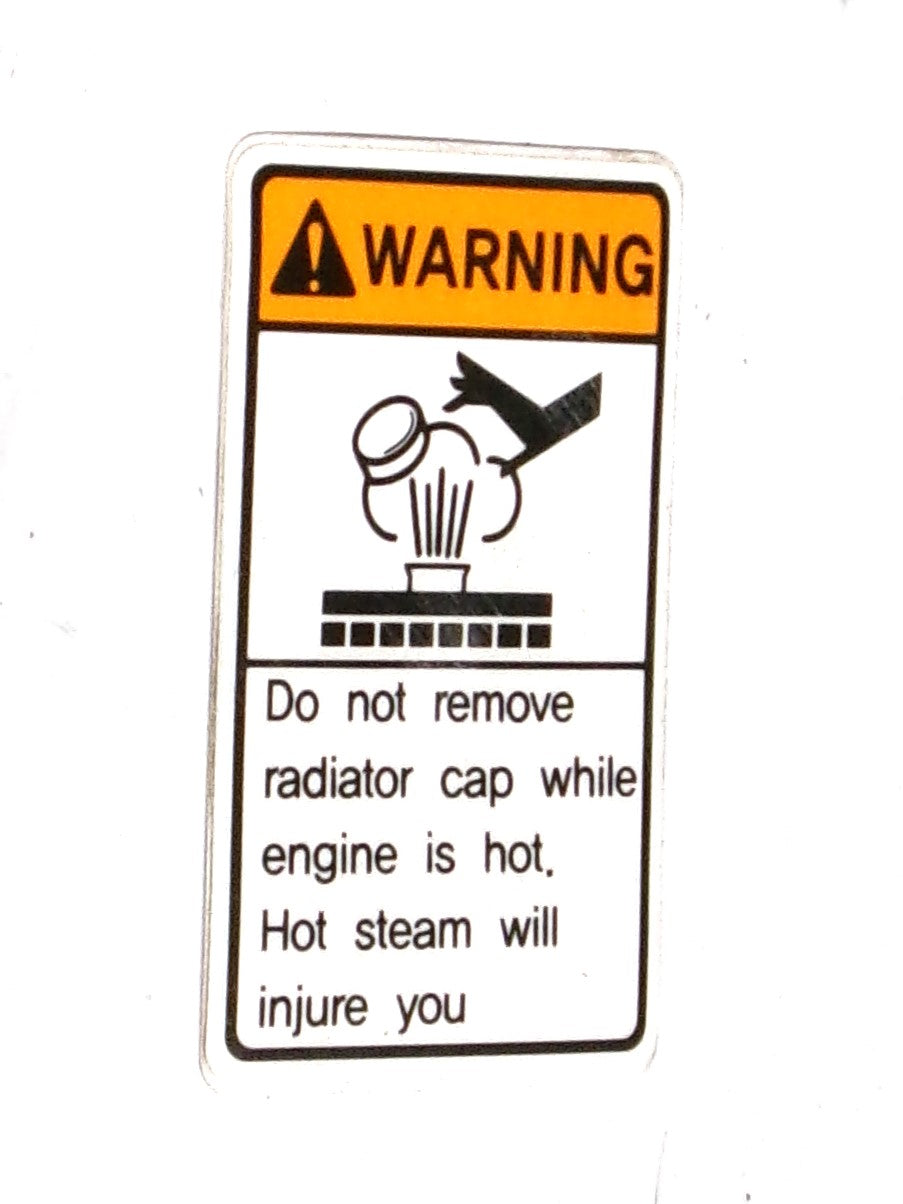 Bad Boy 12009100150 LABEL , CAUTION RADIATOR