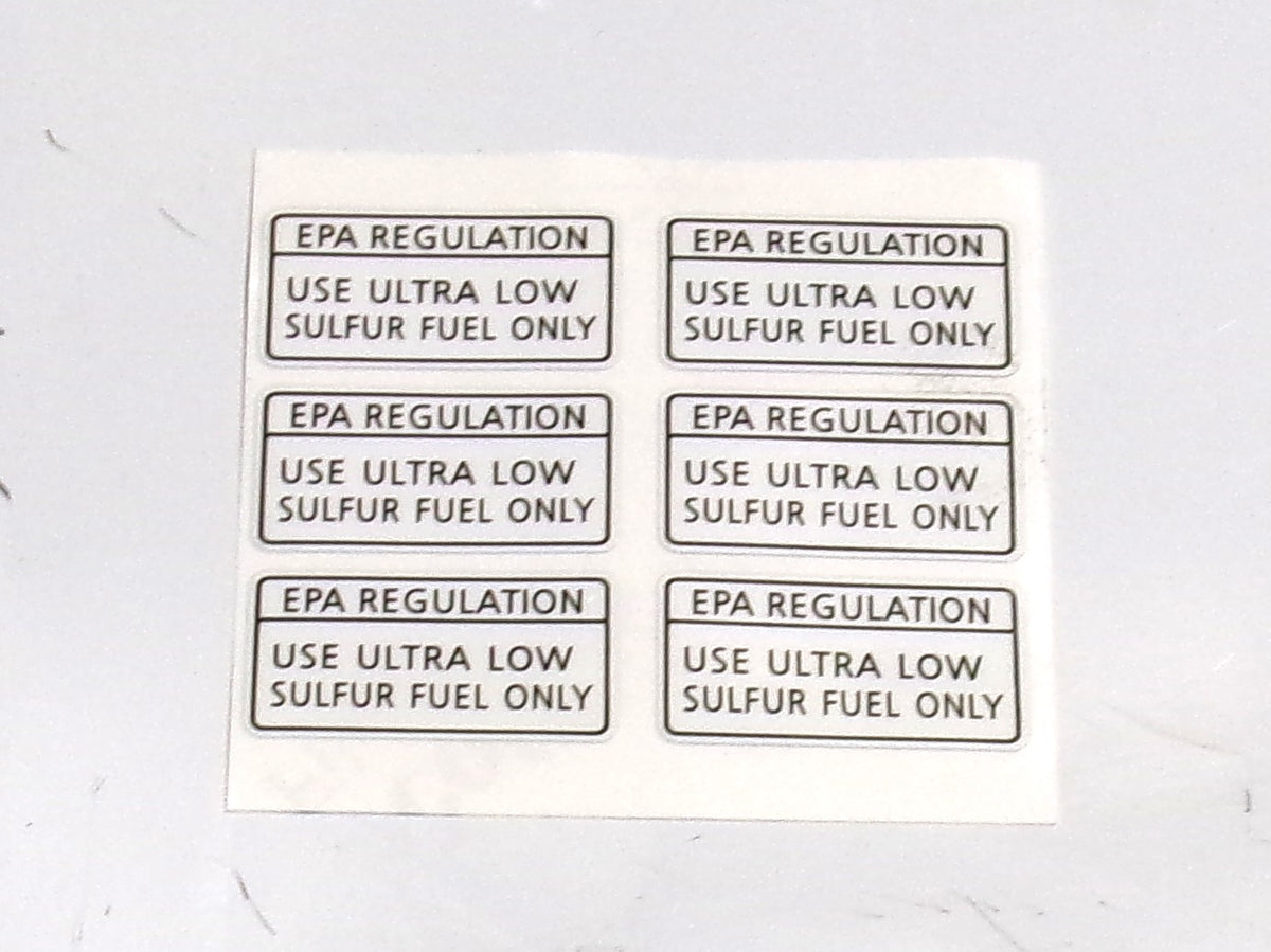 Bad Boy 18711201100 EPA REGULATION LABEL