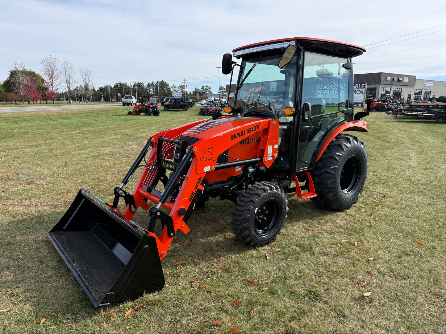 Bad Boy 4035CH Cab Tractor w/ Loader - Implement and Trailer Packages Available!