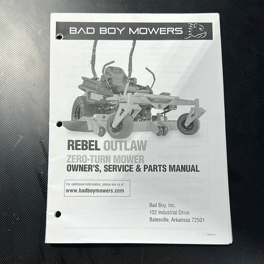 Bad Boy Mowers 088-7012-19