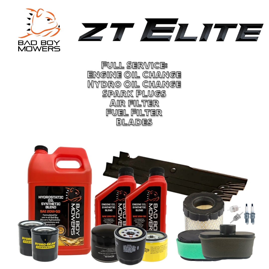 Bad Boy Mowers ZT Elite Full Service Kit - Choose Your Engine & Deck Size!