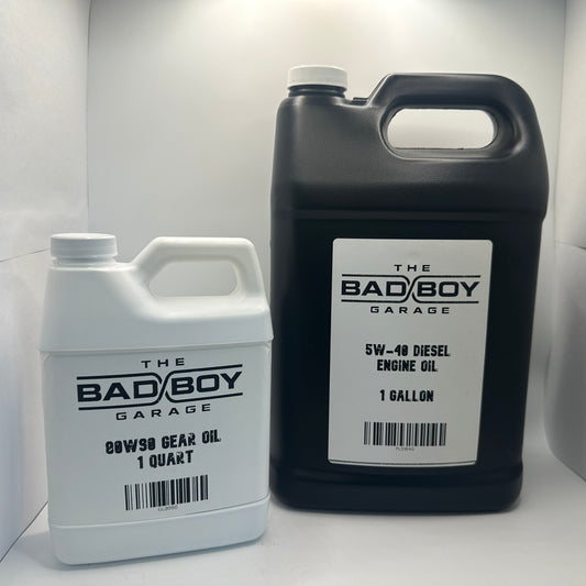 Bad Boy Tractors 2024H & 3026H - 50 Hour Service Fluids