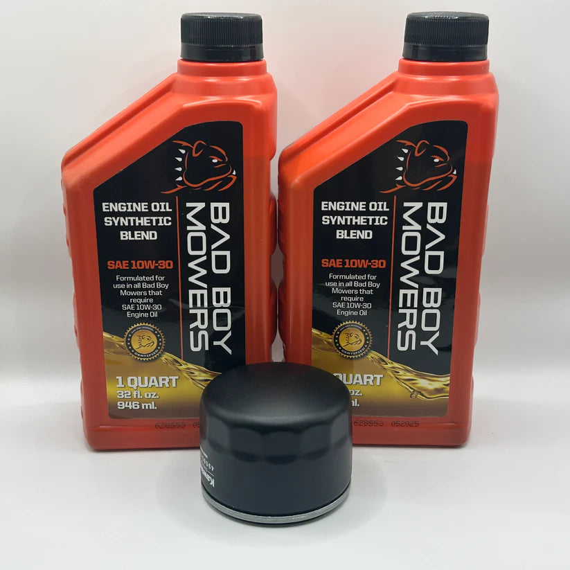 Bad Boy Mowers Engine Oil Change Kit - Fits Kawasaki powered mowers