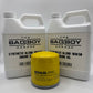 Bad Boy Mowers Kohler Engine Oil Change Kit - Yellow Filter (Pro Performance Filter)