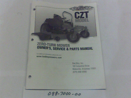 Bad Boy Mowers 088-7000-00