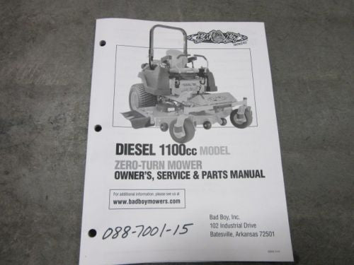 Bad Boy Mowers 088-7001-15