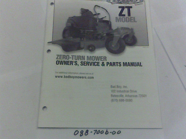 Bad Boy Mowers 088-7006-00