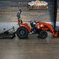 4025H Essentials Package  Tractor, Loader, Bucket, 5' Brush Cutter, 42" Pallet Forks