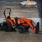4025H Essentials Package  Tractor, Loader, Bucket, 5' Brush Cutter, 42" Pallet Forks