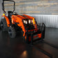 4025H Essentials Package  Tractor, Loader, Bucket, 5' Brush Cutter, 42" Pallet Forks