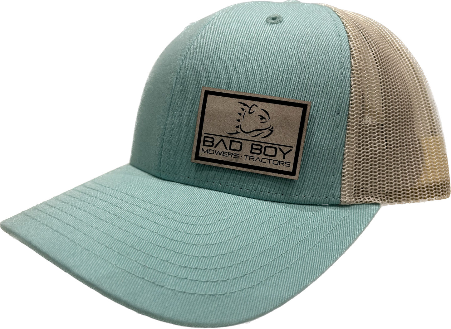 Bad Boy Sea Breeze with Graystone Leather Patch Hat