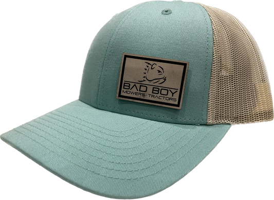 Bad Boy Sea Breeze with Graystone Leather Patch Hat